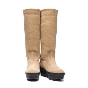NOT FOR SALE - Shearling Tods Platform Knee Boot